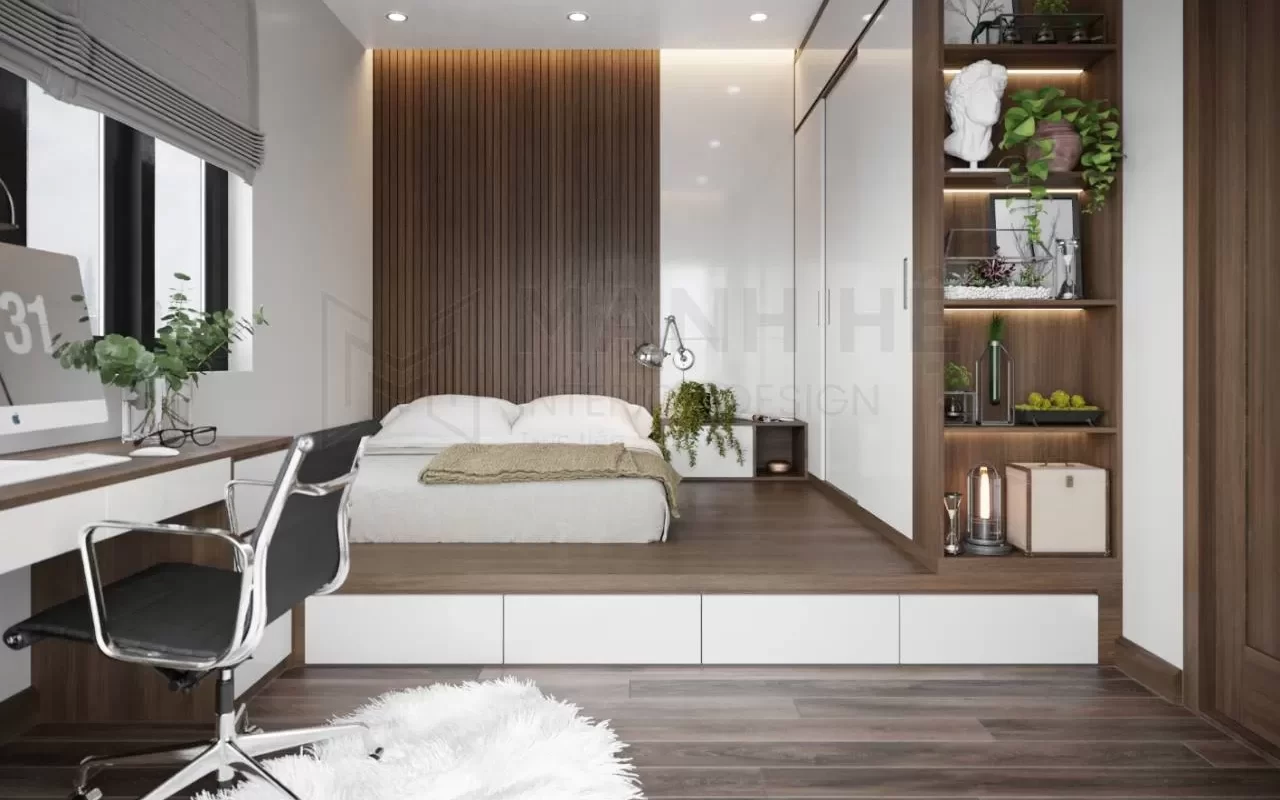 Phòng ngủ thấp sàn: Xu hướng mới cho ngôi nhà hiện đại
